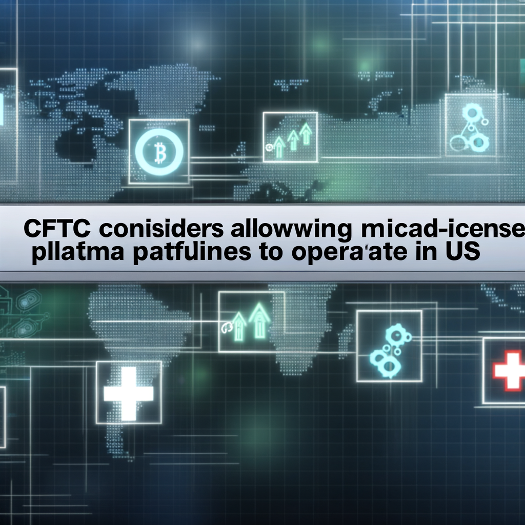 CFTC рассматривает возможность разрешения платформам, лицензированным MiCA, работать в США - Финтех Швейцария Новости цифровых финансов - FintechNewsCH